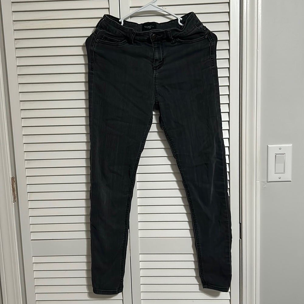 Celebrity Pink High Rise Ankle Skinny Black Jeans